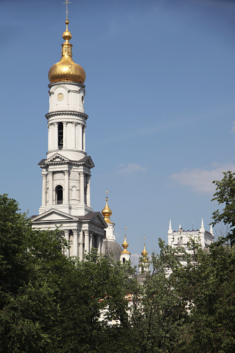 View of Assumption Cathedral in Kharkov city