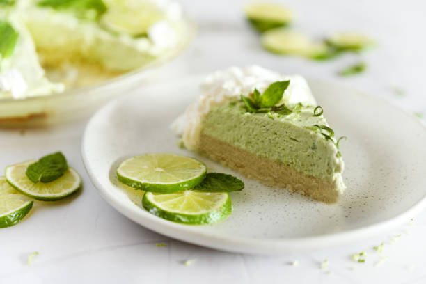 istock Diverse Keto Dishes, lime and avocado pie 1281093884