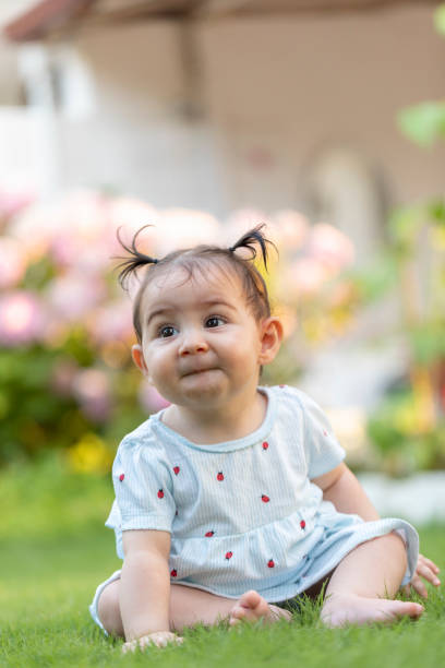 istock Middle Eastern Turkish Baby Girl 1281095425