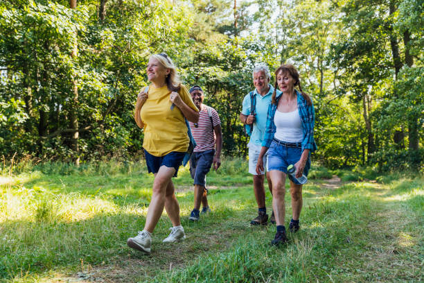 istock Seniors Exploring the Woodlands 1281095443