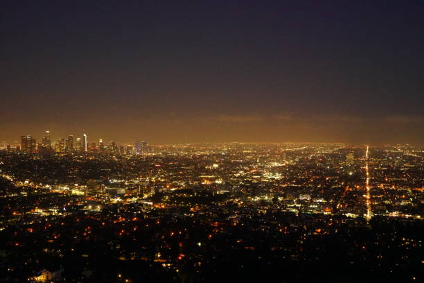 istock Night scenery in Los Angeles 1281102015