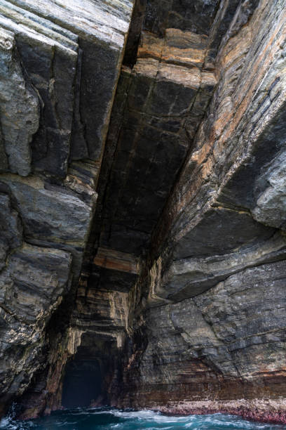 istock Patterson's Arch, Eaglehawk Neck coastal cliff view on Tasman National Park conservation area, Port Arthur, Tasmania, Australia 1281112565