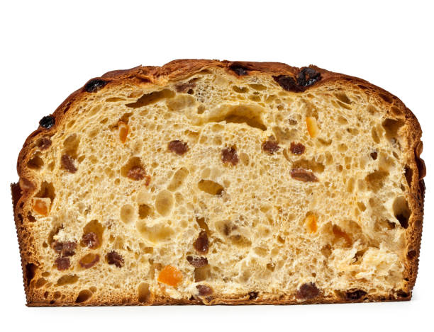 istock Panettone-  Italian type of sweet bread 1281120193