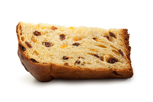 Panettone-  Italian type of sweet bread loaf originally from Milan usually prepared and enjoyed for Christmas and New Year