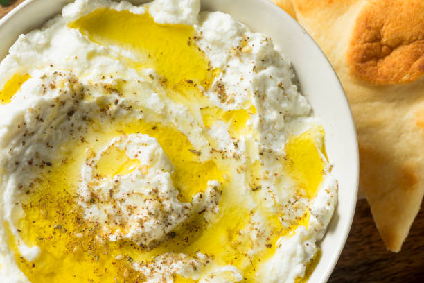 istock Homemade Yogurt Labneh Cheese Dip 1281122297