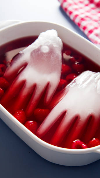 istock Halloween recipes. Ghost chocolate lollipops. 1281122479