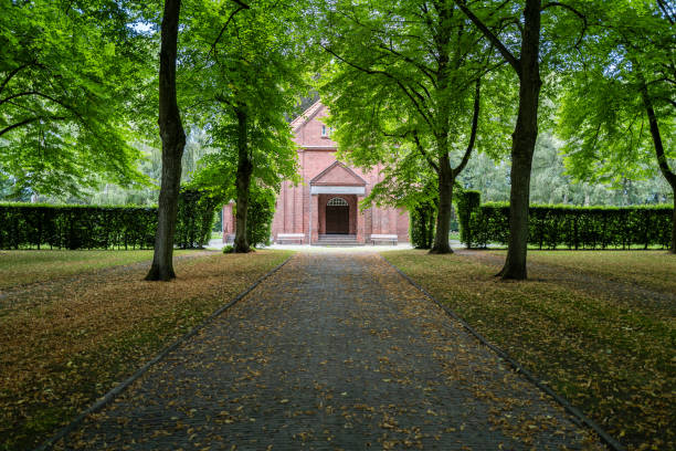 The Ehrenfriedhof in Wilhelmshaven, Germany.