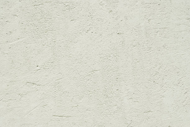 istock Rough Smoky White Plaster Wall Texture Background 1281128293