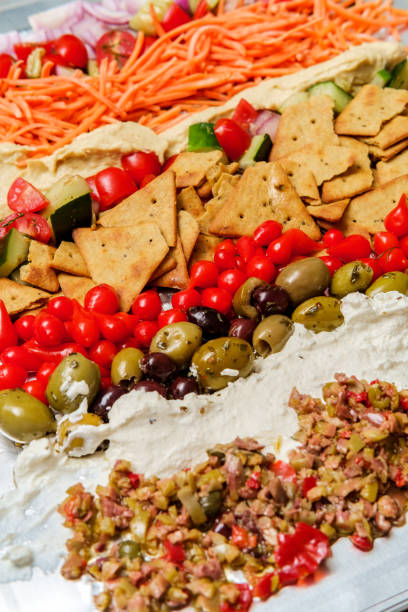 Greek Olive Hummus Platter