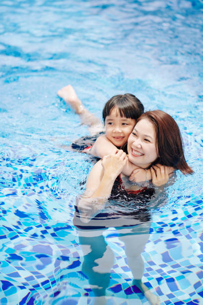 istock Girl scared of swimming 1281129085