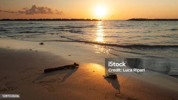 Sunrise On The Sea Stock Photo - Download Image Now - Beach, Beauty, Beauty In Nature