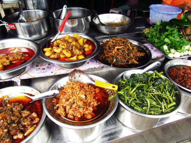 Traditional food in Myanmar/Burma