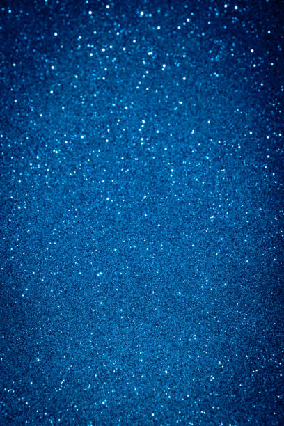 blue color blured sparkling background with focused area. - blue vertical color image photography imagens e fotografias de stock