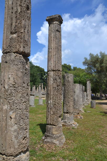 istock Olympia Greece Palaestra or Gymnasium Ruins 1281147443