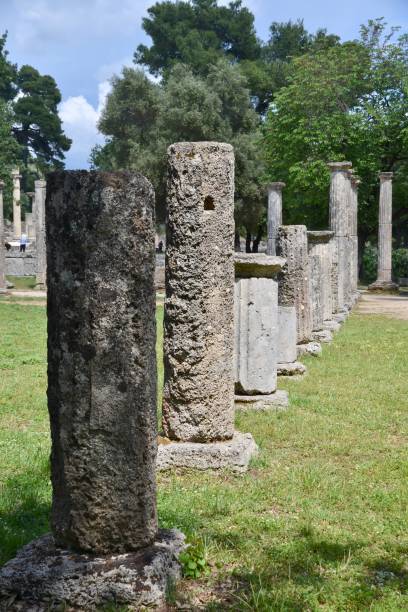 istock Olympia Greece Palaestra or Gymnasium Ruins 1281147493