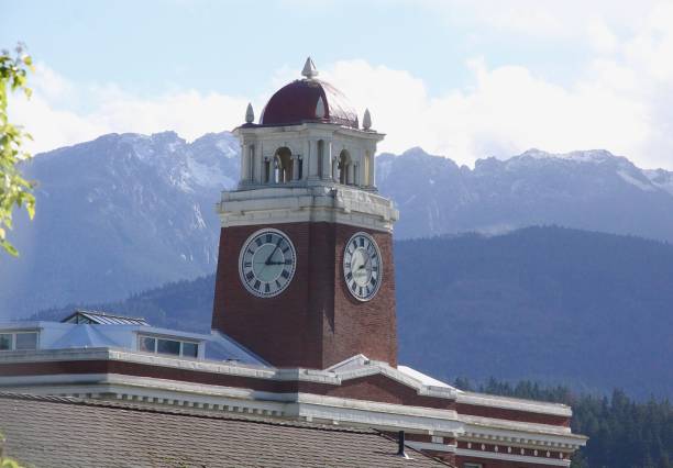 istock Courthouse Tower In Port Angeles Washington 1281152495