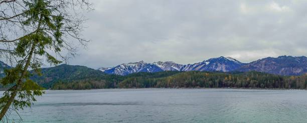 istock Panorama of Mountain Lake Eibsee Alps Bavaria 1281155010