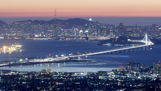 Views include San Francisco Waterfront, Berkeley, San Francisco Bay and the Bay Bridge.