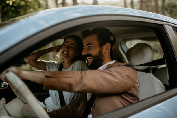 istock Let's just ride anywhere, my love 1281159399