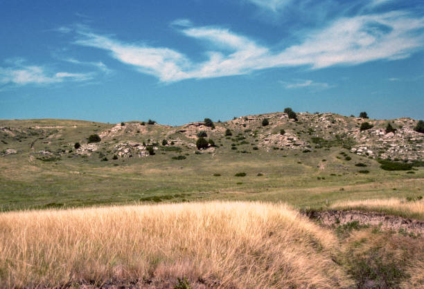istock Ash Hollow State Historical Park - Windlass Hill Wide View - 1993 1281161500