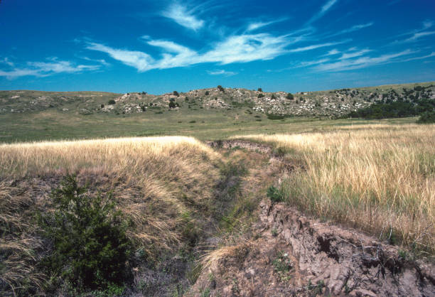 istock Ash Hollow State Historical Park - Trail Ruts - 1993 1281163524