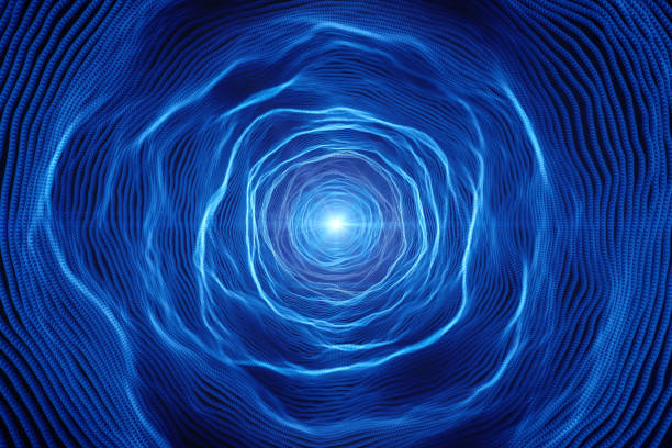 istock Abstract Futuristic Tunnel 1281168102