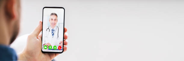 istock Person Videochatting With Doctor 1281177588