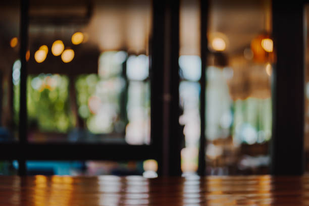 istock Abstract blur interior coffee shop or cafe for background. 1281180170