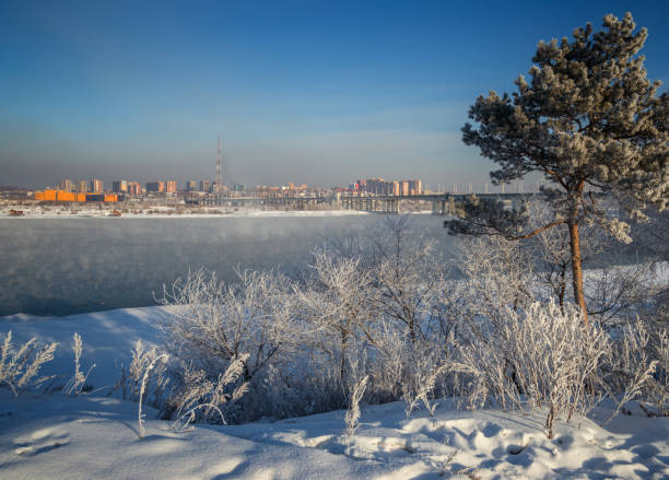 istock The shore of the Angara River 1281193508