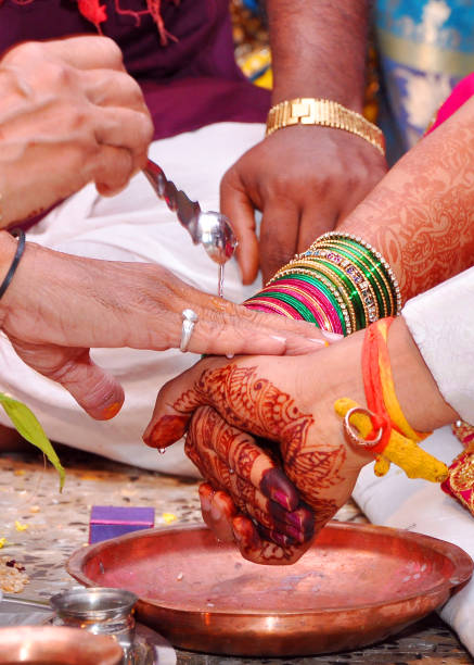 istock The tradition of getting married in Hindu religion 1281200151