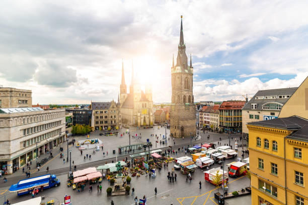 istock Skyline of Halle an der Saale, Germany 1281205818