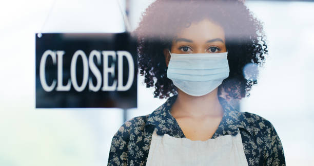 istock Her small business has suffered a heavy blow 1281209117