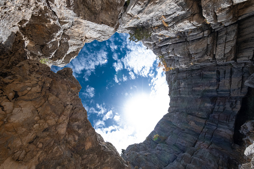 Unusual mystical caves where you can see the sky