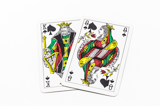 One of a series of images showing each playing card in a standard deck. All images have a clipping path for easy manipulation. This one is the Jack of Hearts.