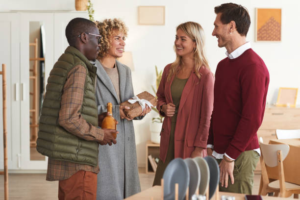 istock Welcoming Guests for Party 1281230208