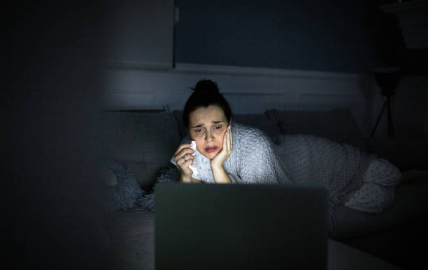 istock Extremely emotional pregnant woman crying 1281230717