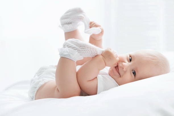 istock Portrait of a baby 1281233484