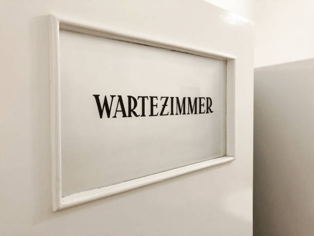 istock Waiting room is german for waiting room 1281239899