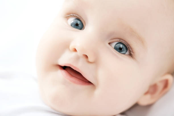 istock Portrait of a baby 1281240312