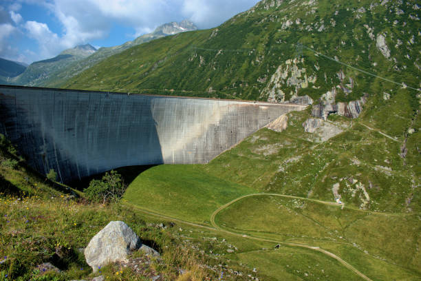 istock Dam at the Lukmanierpass in Switzerland 30.7.2020 1281256165