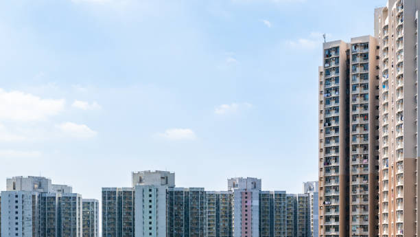 istock High rise residential building in Sau Mau Ping 1281260234