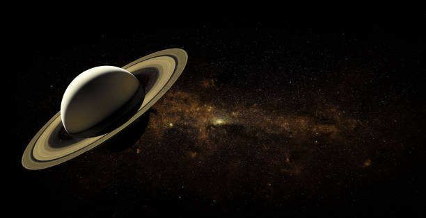 istock Saturn on space background. Elements of this image furnished by NASA. 1281266669