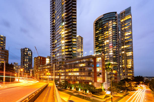 istock Skyline of Vancouver, BC at dusk 1281267746