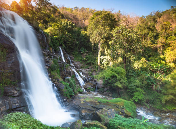 istock Wachirathan Waterfall at Doi Inthanon National Park, Mae Chaem District, Chiang Mai 1281271354