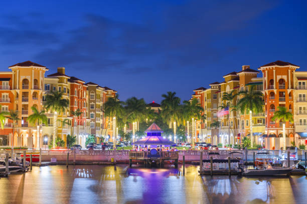 istock Naples, Florida, USA at Dusk 1281279348