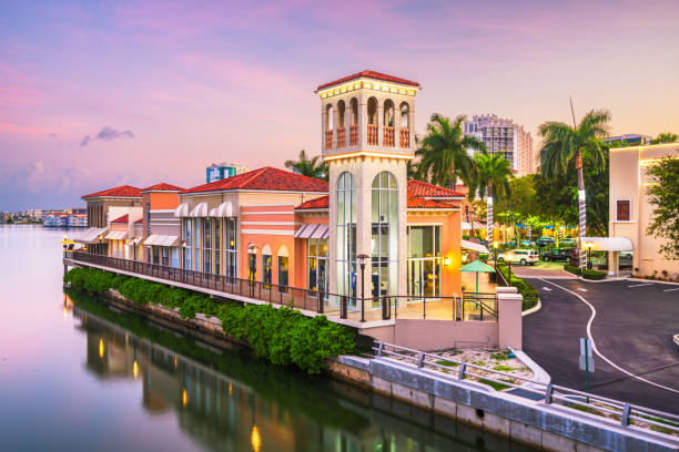 istock Naples, Florida, USA at Dusk 1281279550