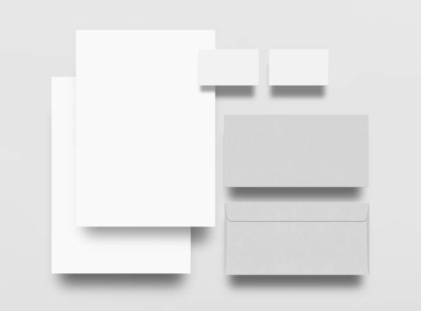 istock Mockup. Set of mockup elements on gray background. Blank objects for placing your design. 1281279955