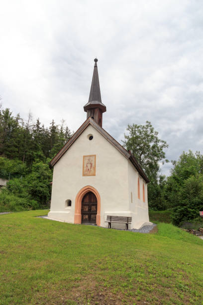 istock Small Chapel church in Tyrol Alps, Austria 1281280122