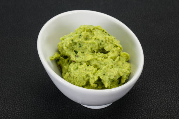 istock Avocado guacamole sauce with chili pepper 1281284703