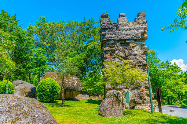 istock An old tower on Mount Penha in Portugal 1281290247